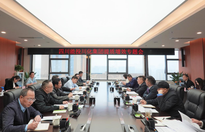 四川能投集团召开亏损企业提质增效专题工作会