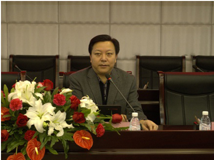 省安监局执法总队周彤队长授课